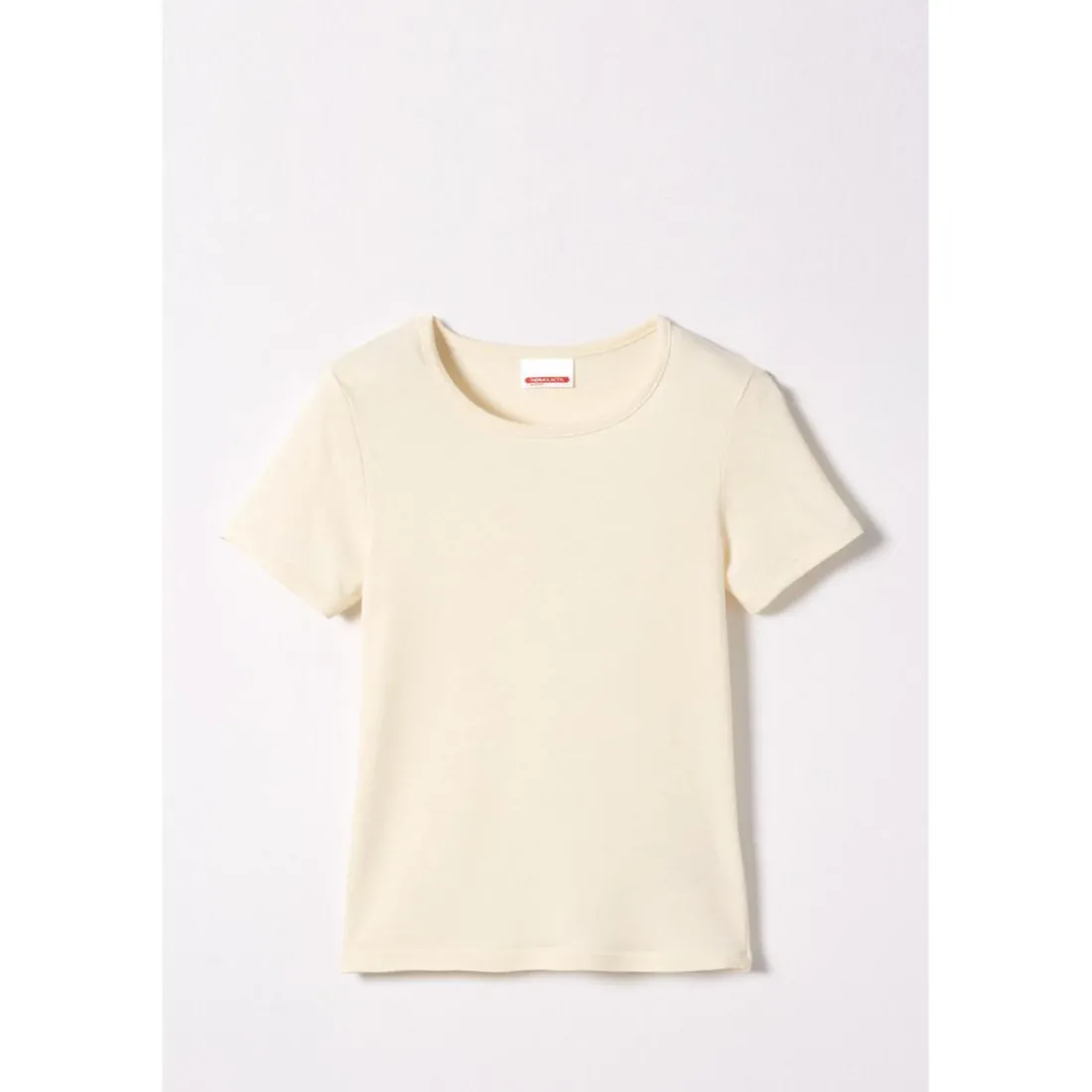 Tee-shirt Enfant Manches Courtes Ecru Thermolactyl