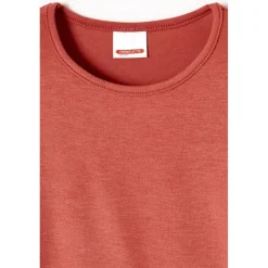 Tee-shirt Enfant Manches Longues Rose Terracotta Thermolactyl