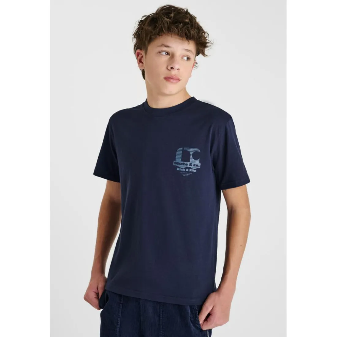 Tee-Shirt FEDEBO bleu Walt