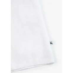 Tee-Shirt fille AIMEGI blanc en coton