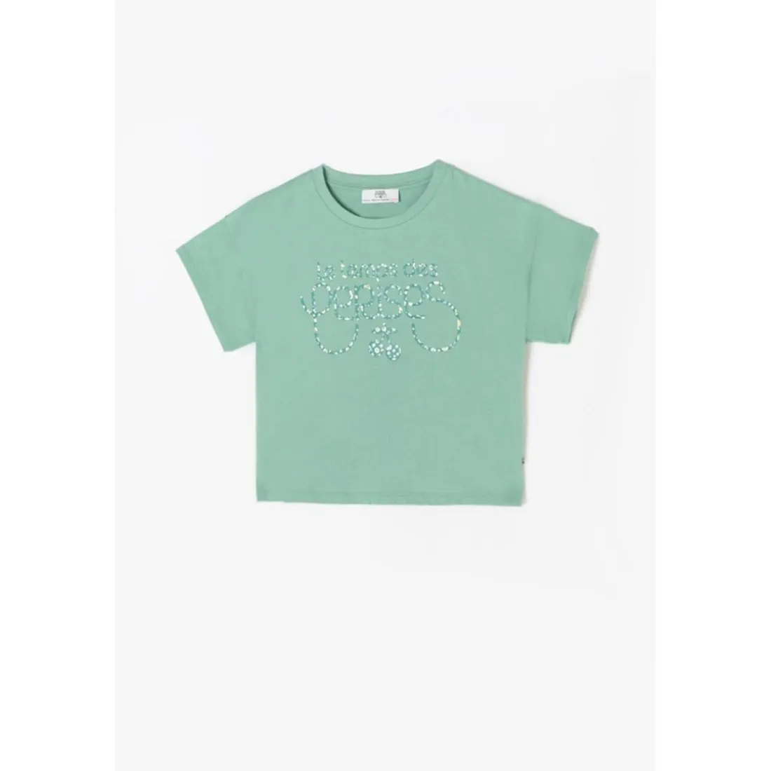 Tee-Shirt fille ANWARGI bleu Elise