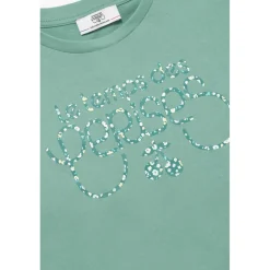 Tee-Shirt fille ANWARGI bleu Elise