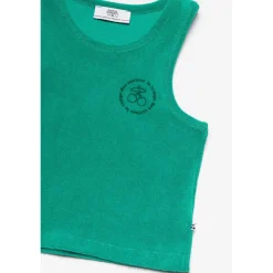 Tee-Shirt fille BIALAGI bleu en coton