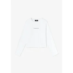 Tee-Shirt fille CATIGI blanc en coton