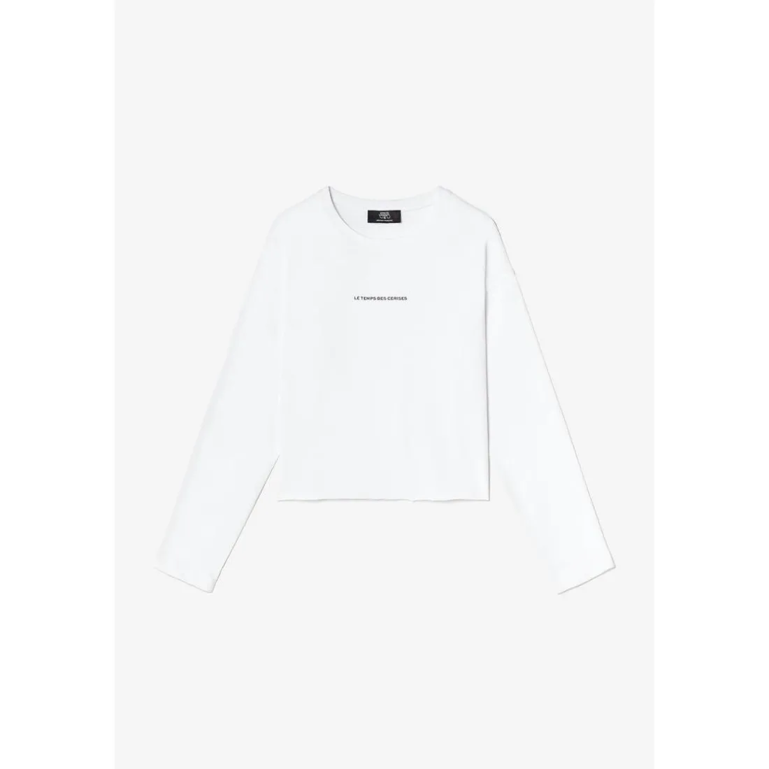 Tee-Shirt fille CATIGI blanc en coton