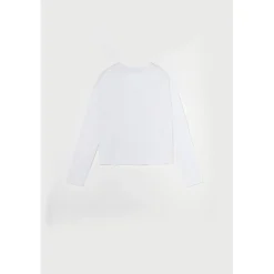 Tee-Shirt fille CATIGI blanc en coton