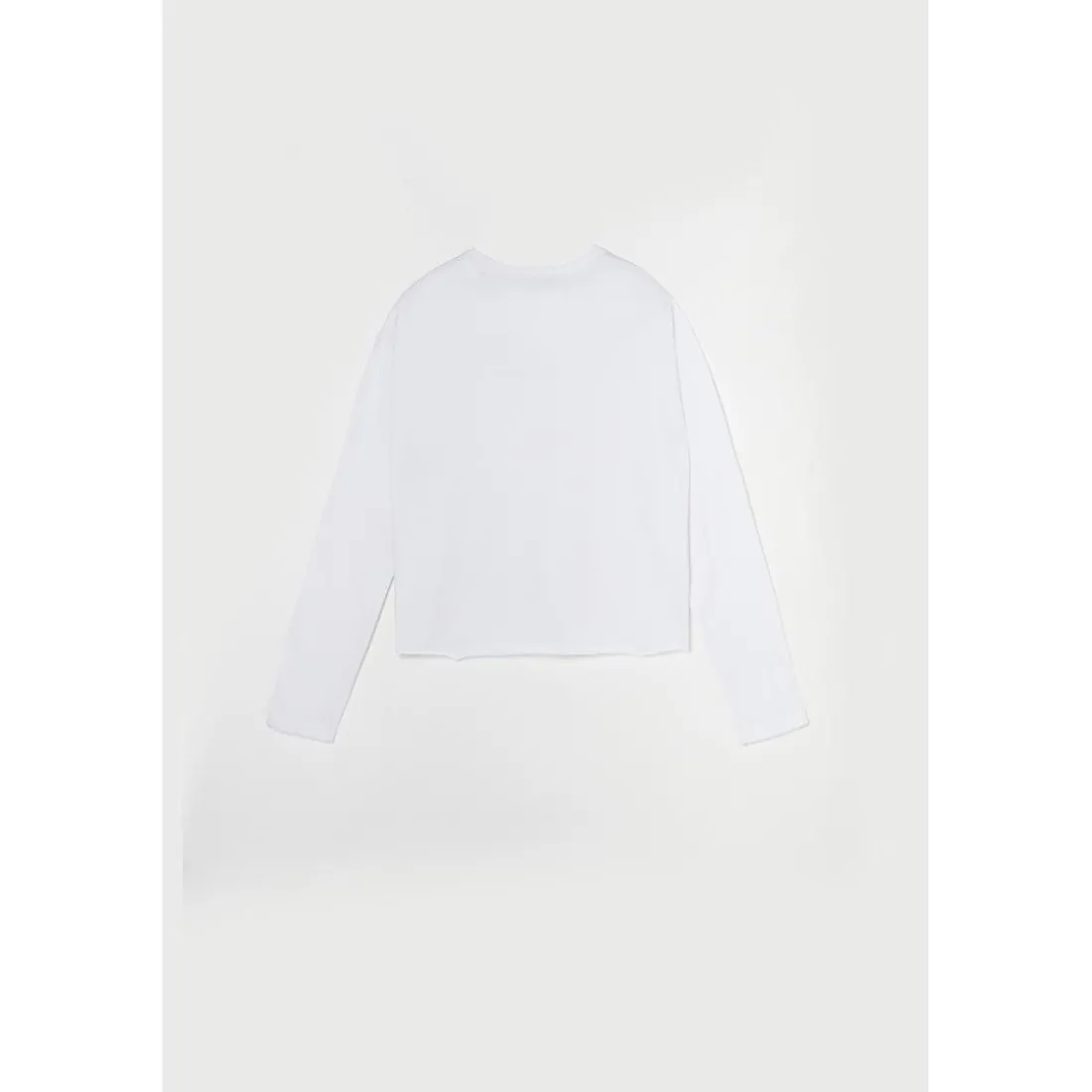 Tee-Shirt fille CATIGI blanc en coton