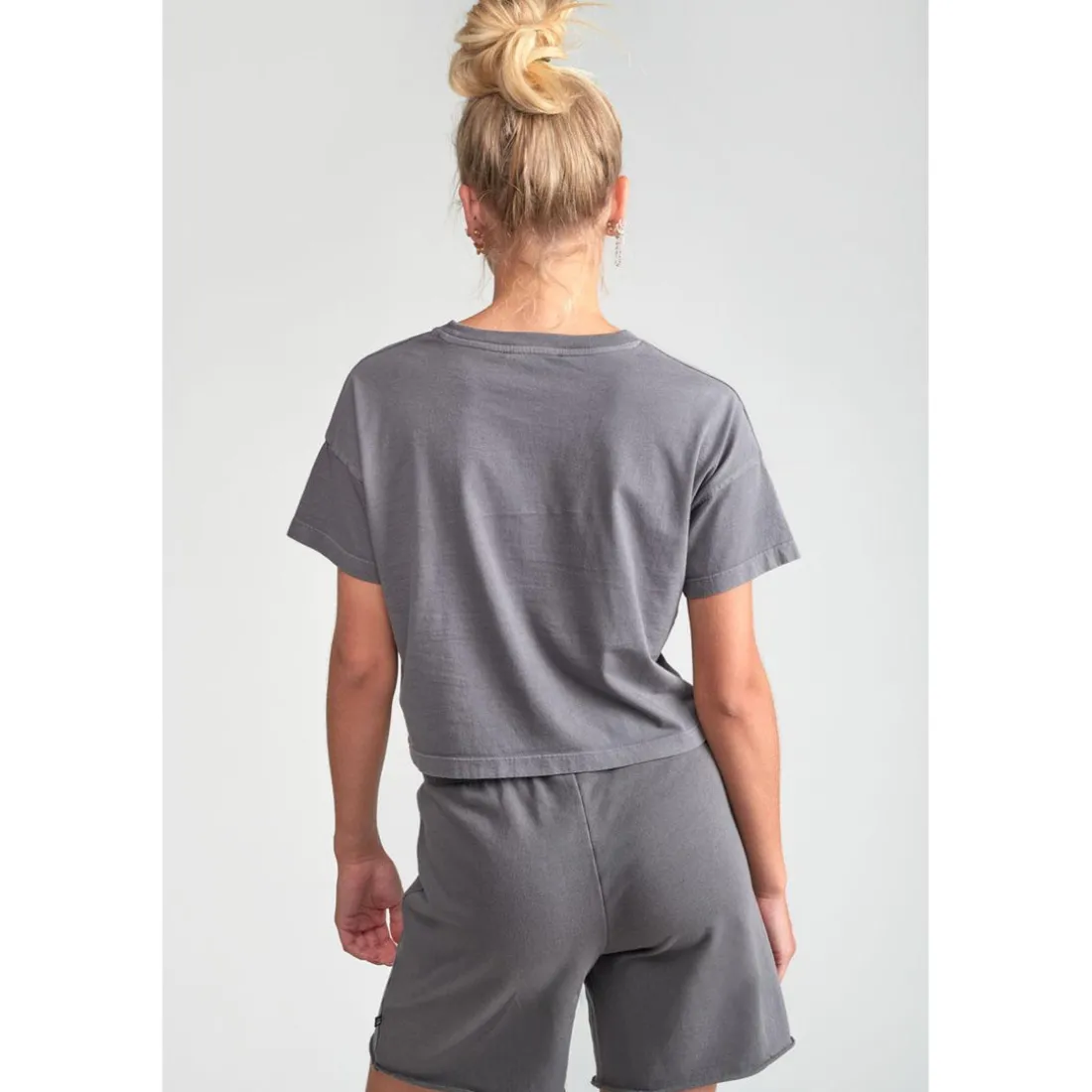 Tee-Shirt fille DARBYGI anthracite