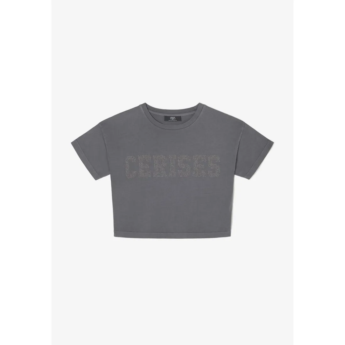Tee-Shirt fille DARBYGI anthracite