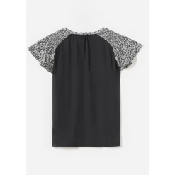 Tee-Shirt fille MAGGI noir