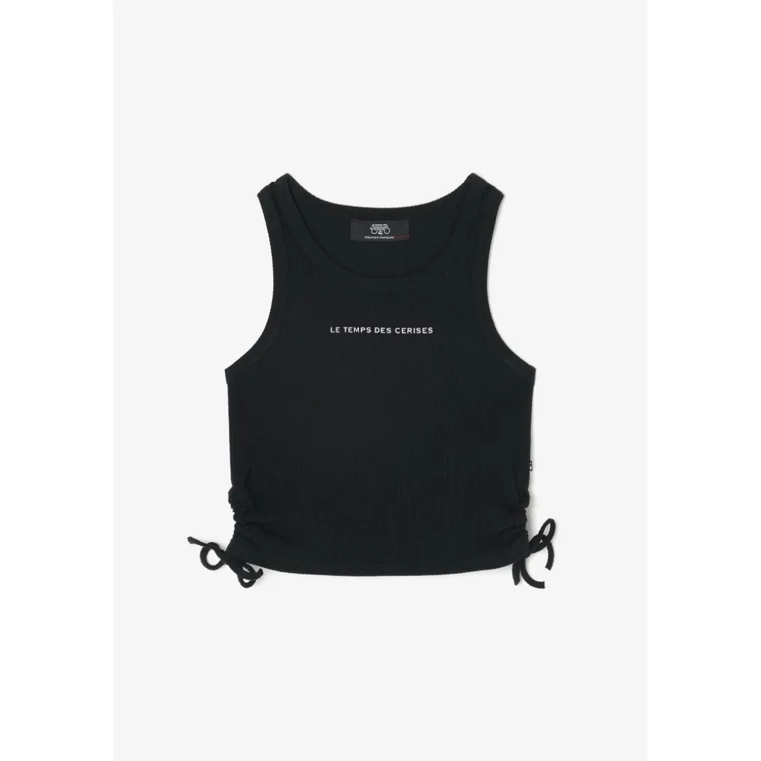 Tee-Shirt fille MARAGI noir en coton