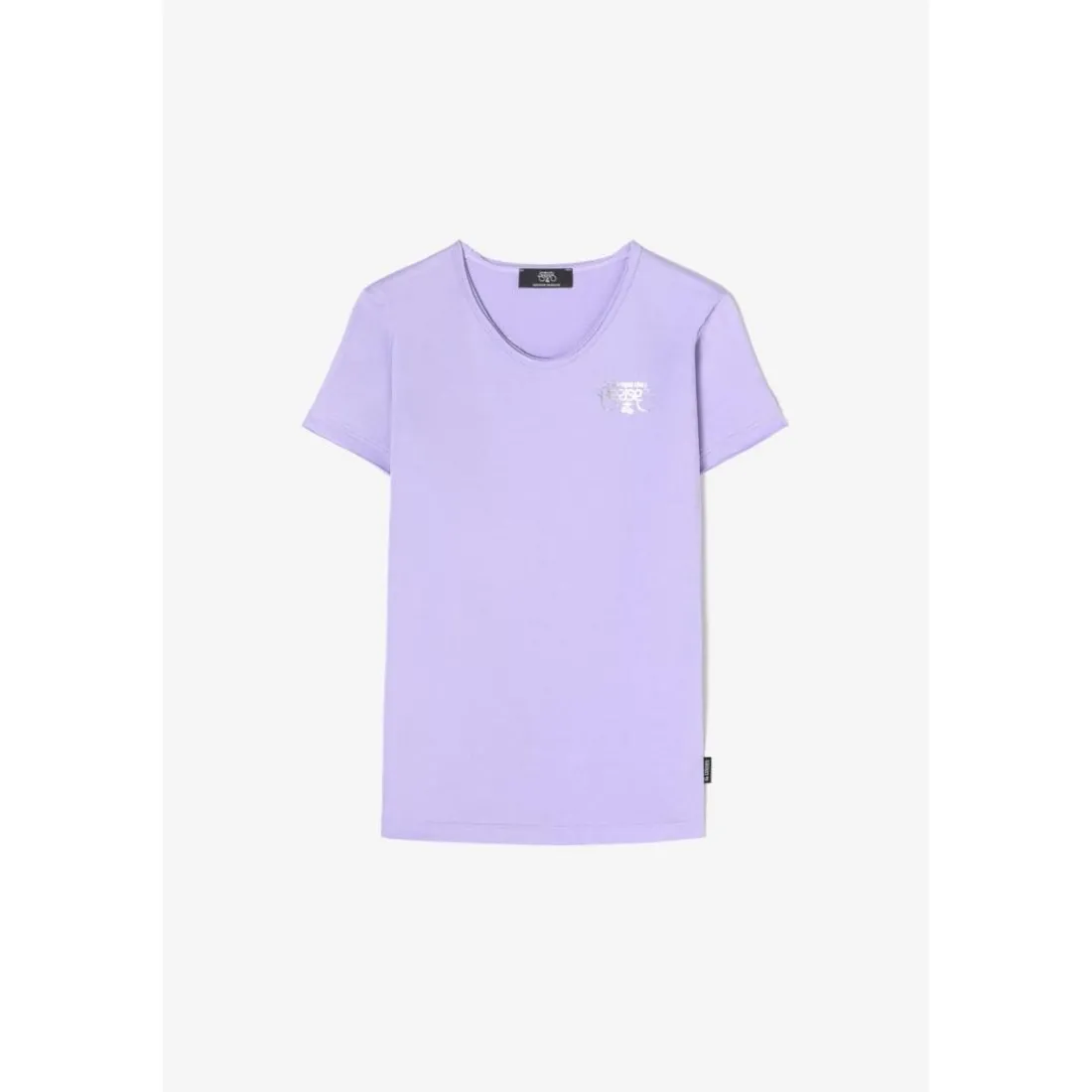 Tee-Shirt fille MODAGI violet Ruby en coton