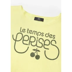 Tee-Shirt fille MUSGI vert