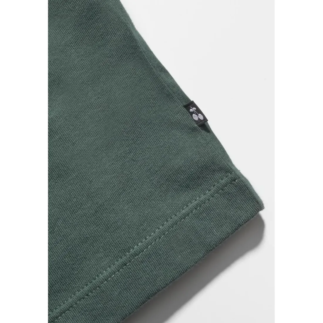 Tee-Shirt fille PRIAHGI vert en coton