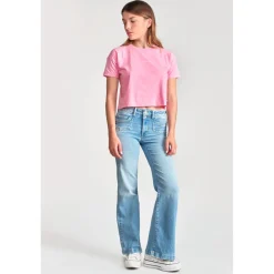 Tee-Shirt fille VINAGI rose Eden