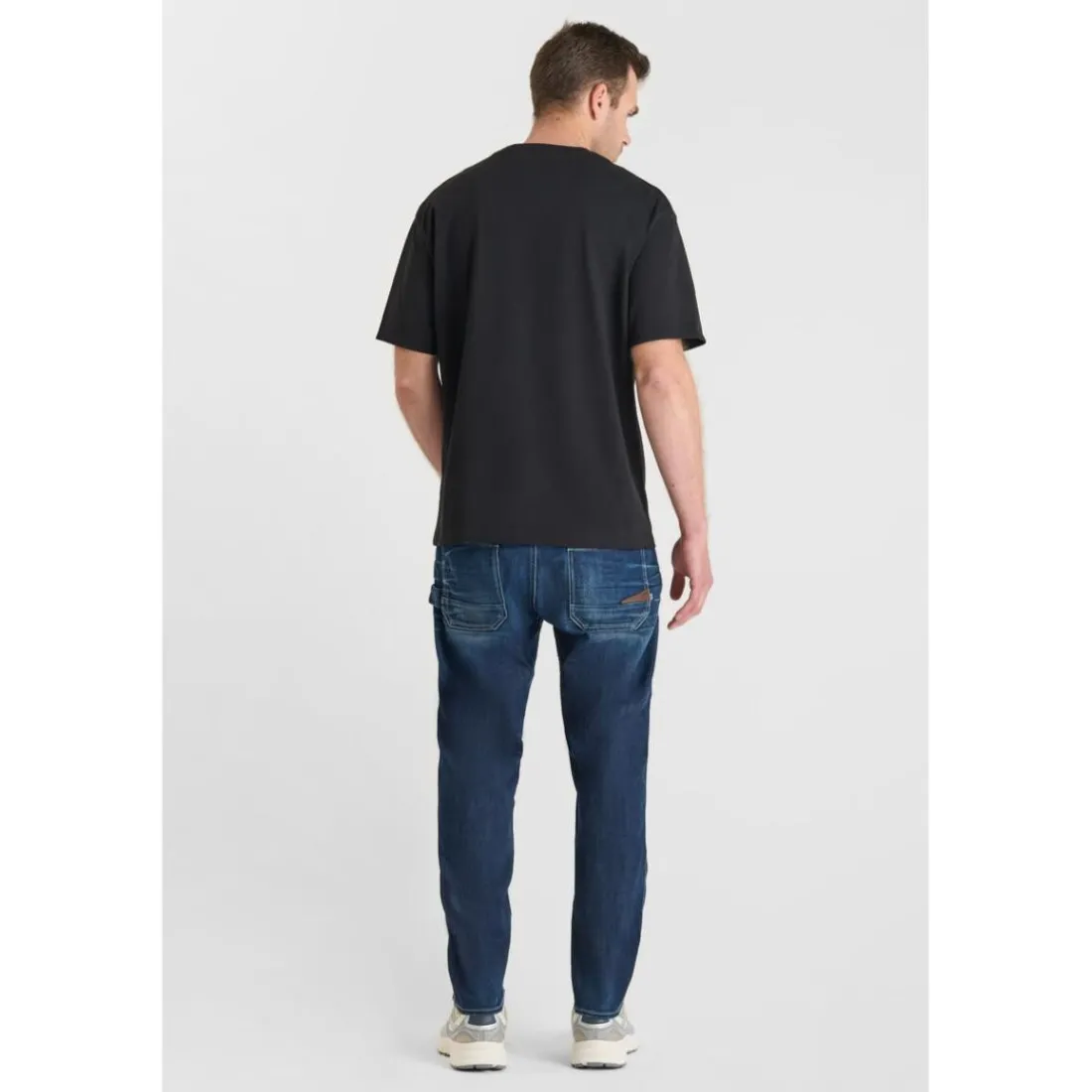 Tee-Shirt FRAKE noir en coton Igor
