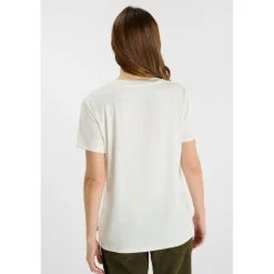 Tee-Shirt FUKA blanc en coton Maya