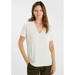 Tee-Shirt FUKA blanc en coton Maya