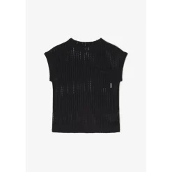 Tee-Shirt GAFO noir en coton Ana