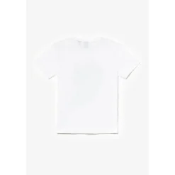 Tee-shirt garçon CASIOBO blanc en coton