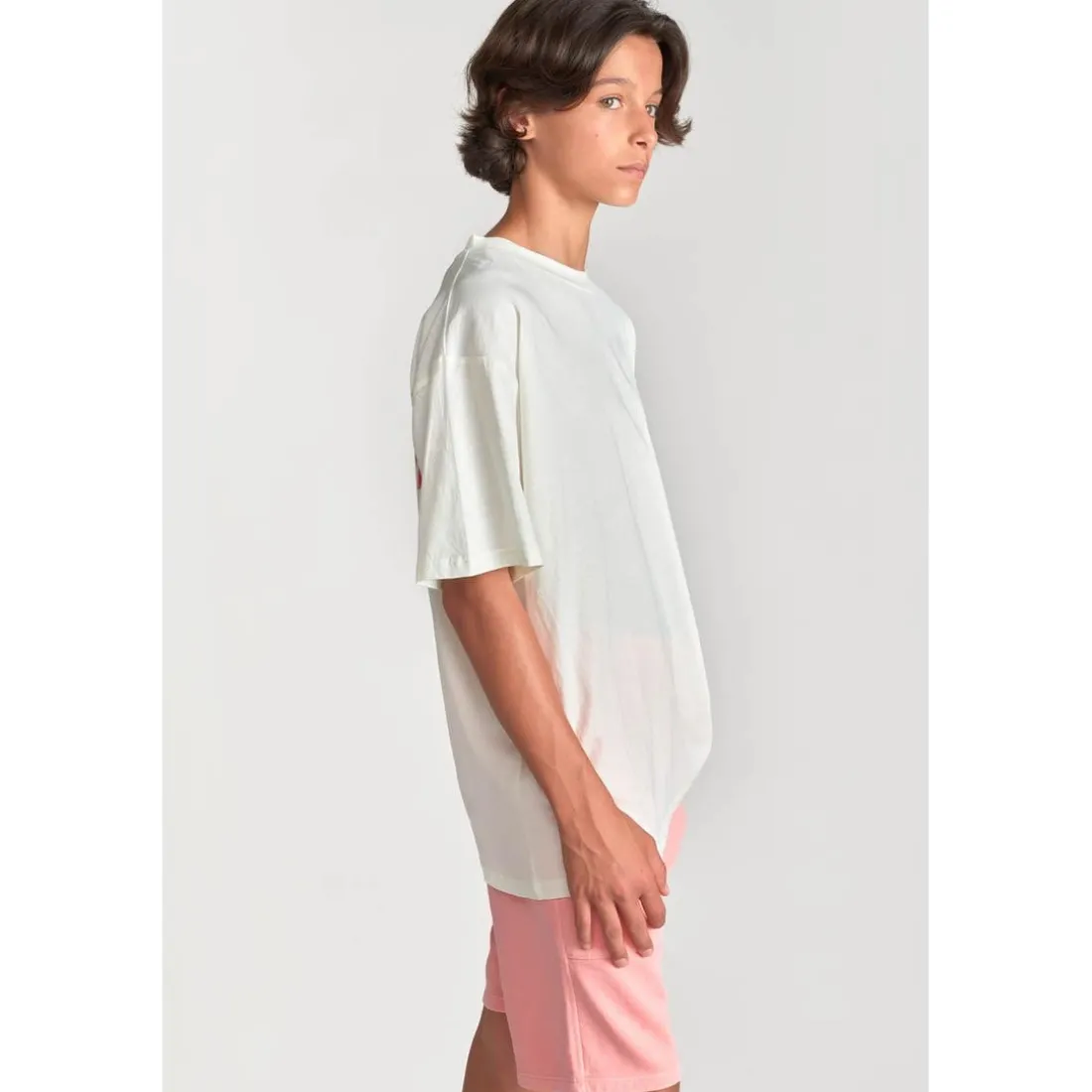 Tee-shirt garçon CHASUBO blanc