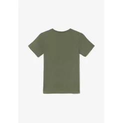 Tee-shirt garçon GASTEBO vert en coton