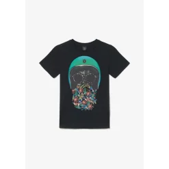 Tee-shirt garçon GREGORBO noir en coton