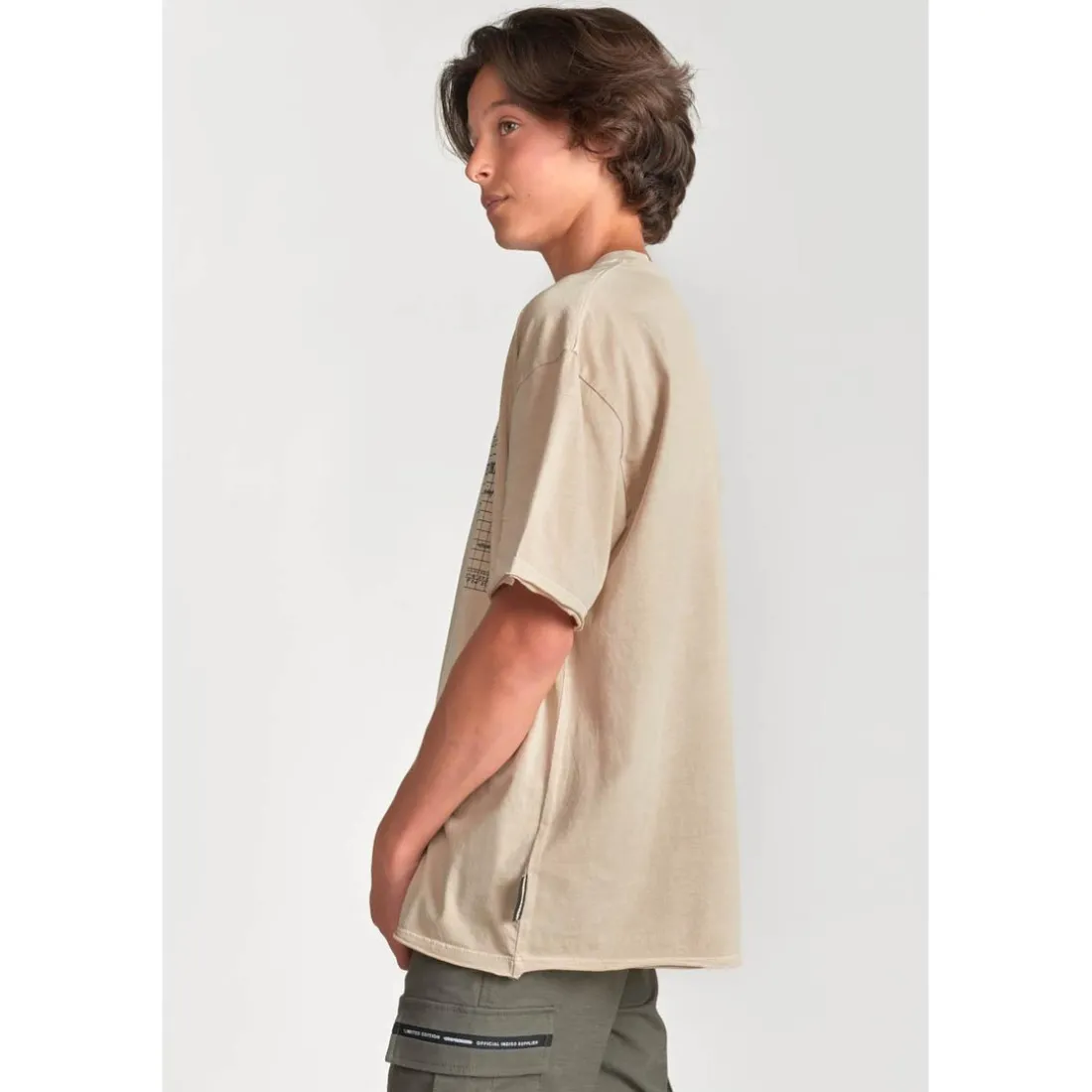 Tee-shirt garçon HYACIBO beige