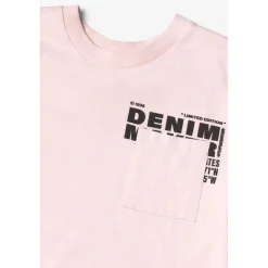Tee-shirt garçon KARIBO rose en coton