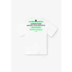 Tee-shirt garçon MOCHIBO blanc en coton