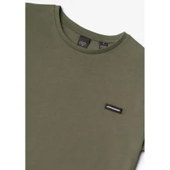 Tee-shirt garçon OUIBO vert en coton