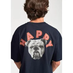 Tee-shirt garçon SCULLYBO bleu en coton