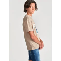 Tee-shirt garçon STENLEYBO beige en coton