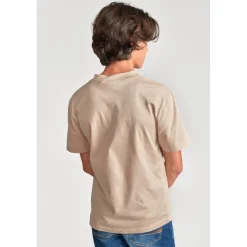 Tee-shirt garçon STENLEYBO beige en coton