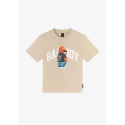Tee-shirt garçon STENLEYBO beige en coton