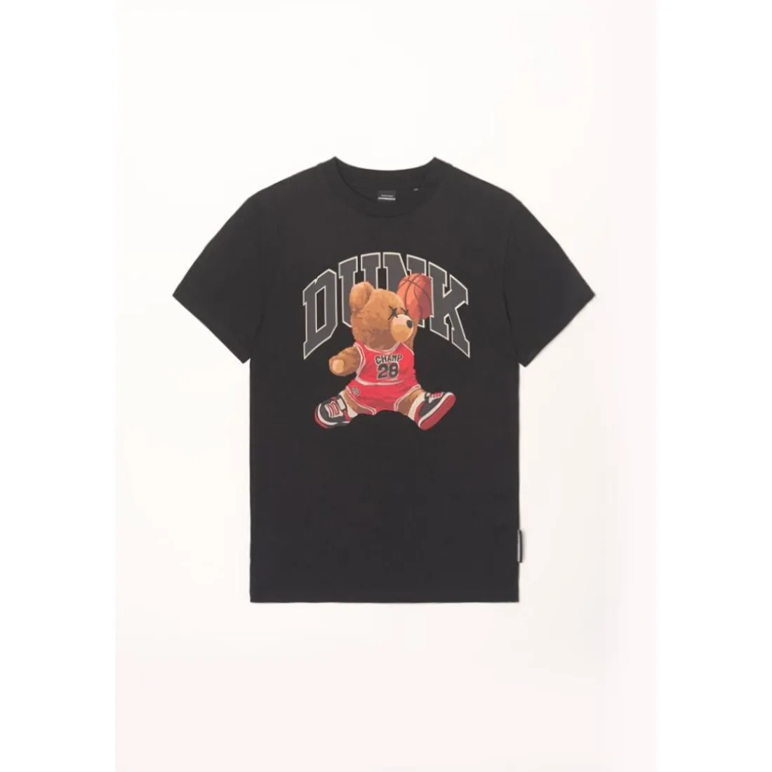 Tee-Shirt garçon TOROBO noir Reid en coton