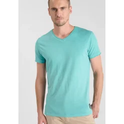 Tee-Shirt GRIBS bleu clair en coton Chad