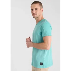 Tee-Shirt GRIBS bleu clair en coton Chad