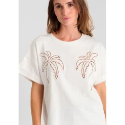 Tee-Shirt ISTAN blanc Ode en coton