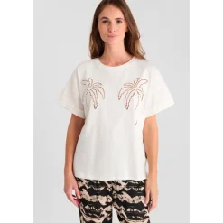 Tee-Shirt ISTAN blanc Ode en coton