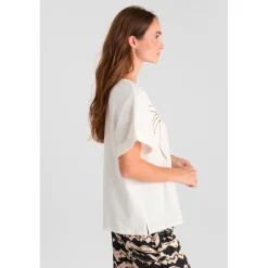 Tee-Shirt ISTAN blanc Ode en coton