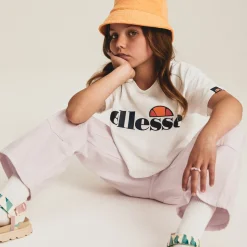 Tee-shirt junior JENA JNR blanc en coton