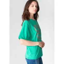 Tee-Shirt KATHLEEN vert Queen