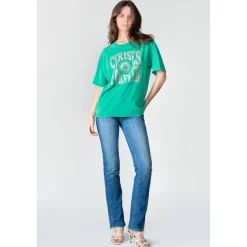 Tee-Shirt KATHLEEN vert Queen