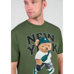 Tee-Shirt MAB vert Adam en coton