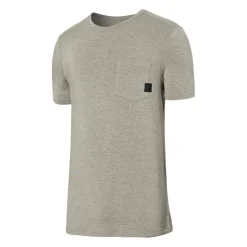 Tee-shirt manches courtes Sleepwalker - Gris en coton modal
