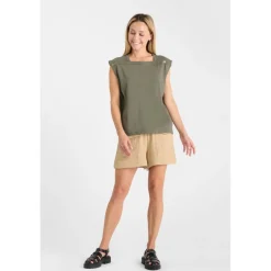 Tee-Shirt MARINA kaki en coton Sofia