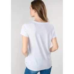Tee-Shirt MARTY blanc en coton