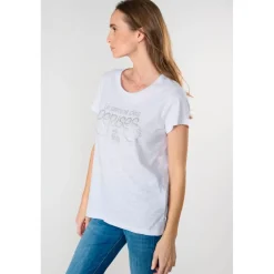 Tee-Shirt MARTY blanc en coton