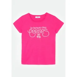 Tee-Shirt MARTY fuchsia en coton